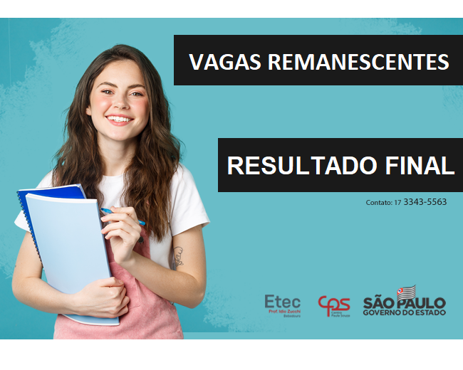 Vagas Remanescentes M-Tec 2023